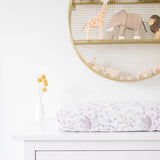 Blushing Blossom Changing Pad Cover