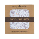 Blushing Blossom Crib Sheet