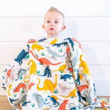 Dinosaur Triple-Layer Blanket