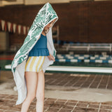 Palm Leaf Hooded Towel