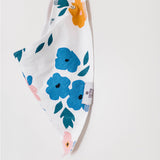 Summer Floral Bandana Bib