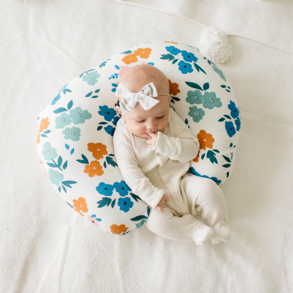 summer infant nursing pillow Summer Floral Boppy Pillow Cover