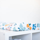 Summer Floral Changing Pad Cover